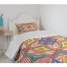 Abstract Creative Ornate Bedspread Set