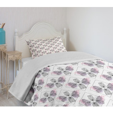 Classic Baroque Wings Bedspread Set