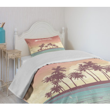 Best Summer Calligraphy Bedspread Set