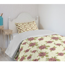 Grunge Effect Composition Bedspread Set