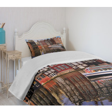 Traditional Old Houses Bedspread Set