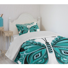 Ornamental Animal Pattern Bedspread Set