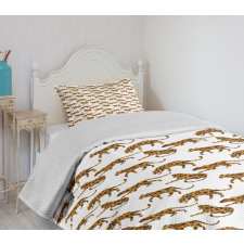 Exotic Animal Design Bedspread Set