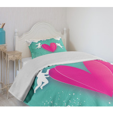 Love Romance Thrill Bedspread Set