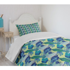 Exotic Rainforest Jungle Bedspread Set