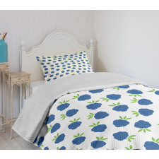 Tasty Blueberry Bedspread Set