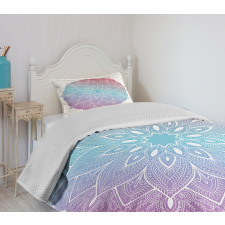 Pastel Universe Design Bedspread Set