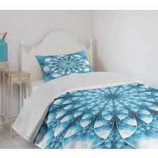 Abstract Exotic Flower Bedspread Set