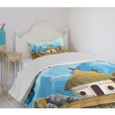 South Hut Bedspread Set