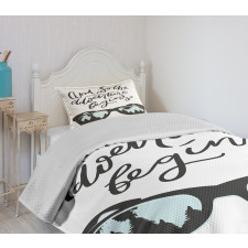 Woodland Reflection Pattern Bedspread Set