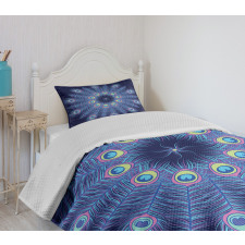 Mystical Feathers Bedspread Set