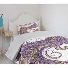 Peafowl Bedspread Set