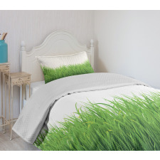 Spring Foliage Pattern Farm Bedspread Set