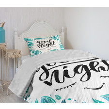 Doodled Night Wishes Bedspread Set