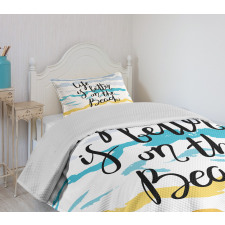 Watercolor Brushstroke Bedspread Set