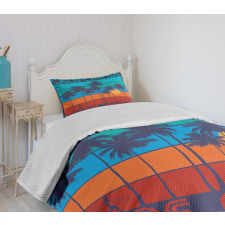 Surf Rider California Bedspread Set