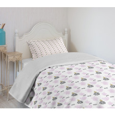 Scandinavian Pineapples Bedspread Set