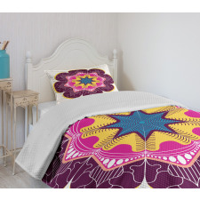 Vintage Motif Mandala Bedspread Set