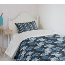 Blossom Petals Spring Season Bedspread Set