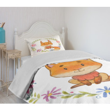 Forest Friend Floral Bedspread Set