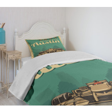 Grand Prix Texas Racing Car Bedspread Set