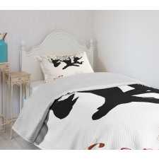 Energic Youth Theme Bedspread Set