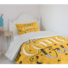 Let Your Dreams Come True Bedspread Set