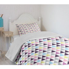 Hipster Mosaic Design Bedspread Set