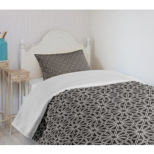 Hexagons Squares and Stars Bedspread Set