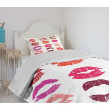 Colorful Qualitative Trace Bedspread Set