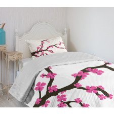 Botany Theme Bedspread Set