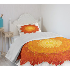Lace Shadowy Cosmic Ornate Bedspread Set