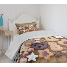 Cakes and Sweets in Frosting Bedspread Set