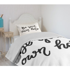 Be Your Own Hero Brave Bedspread Set