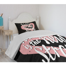 Woman is the New Strong Bedspread Set