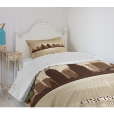 Modern Dusky Vintage Bedspread Set