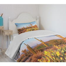 Cacti in Sonoran Desert Bedspread Set