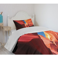 Vibrant Tone Sandstones Bedspread Set