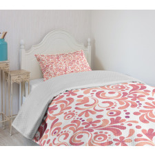 Pastel Botany Bedspread Set