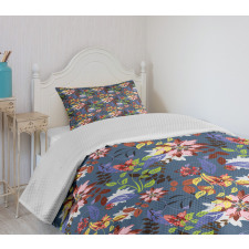 Floral Vintage Spring Bedspread Set