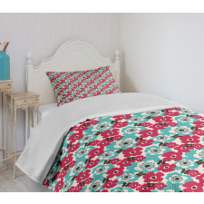 Spring Nature Retro Sixties Bedspread Set