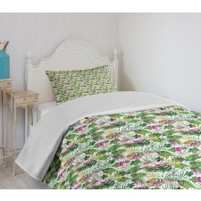 Plants of Hawaiian Flora Bedspread Set