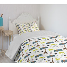 Savannah Childish Wildlife Bedspread Set