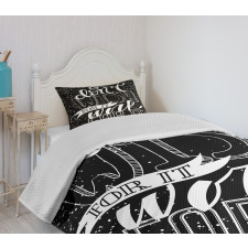 Dont Wish for It Work for It Bedspread Set