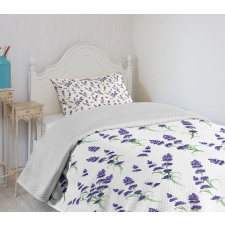 Lavender Bouquet Romance Bedspread Set