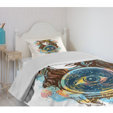 Third Eye Fortune Teller Bedspread Set