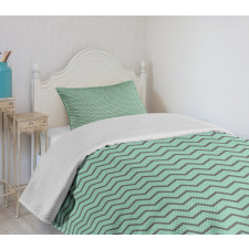 Minimalist Retro Style Bedspread Set