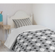 Big Small Diamonds Bedspread Set