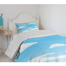 Summer Season Weather Pattern Bedspread Set