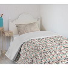 Cultural Geometric Pattern Bedspread Set